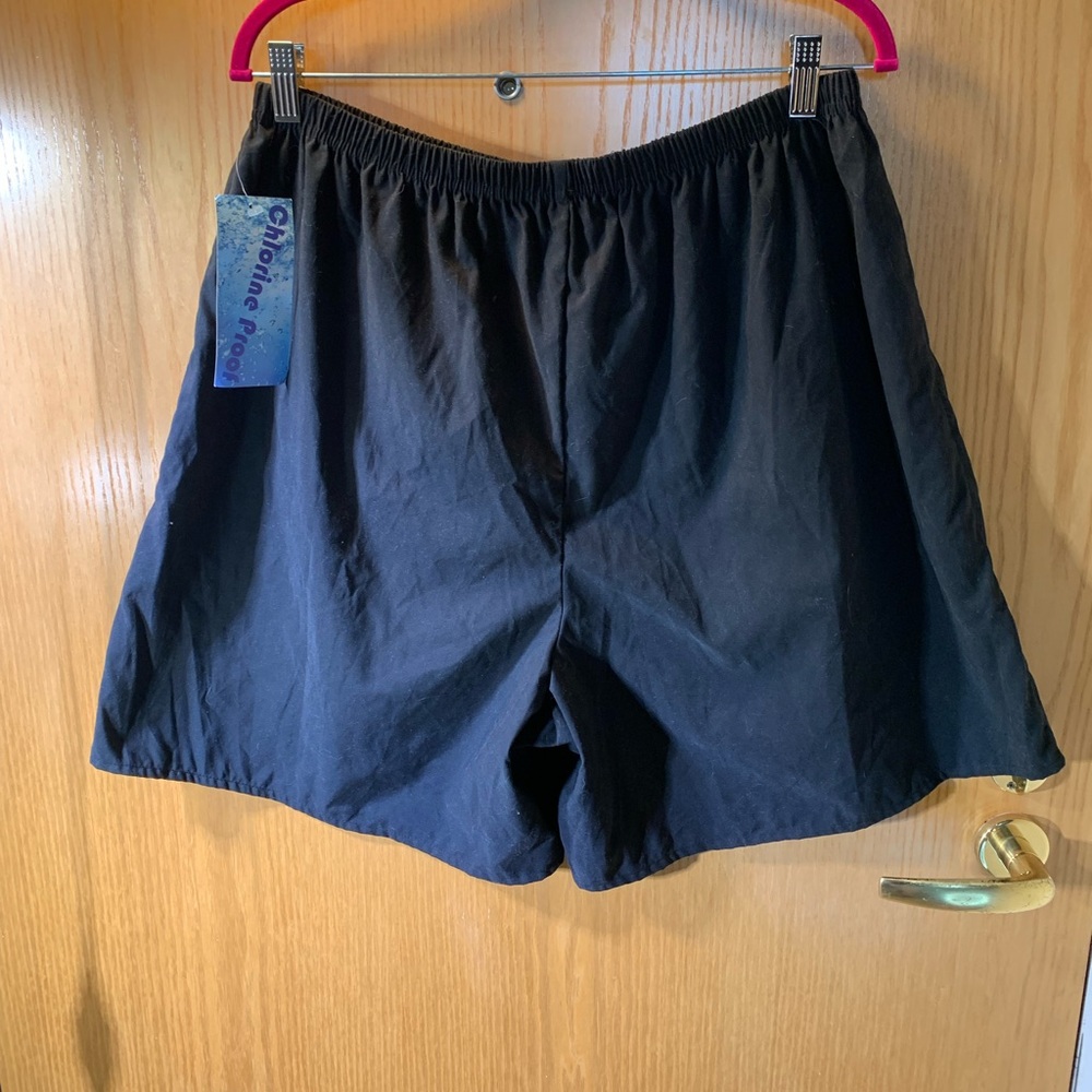 Women's Black Swim Shorts - Size 22 W